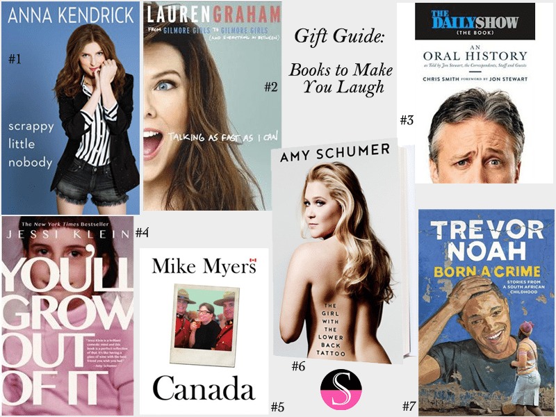 Gift Guide 2016 Books to Make You Laugh Styled to Sparkle