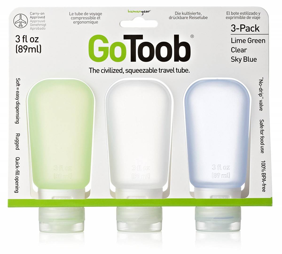 GoToobs, pack of gotoobs, what to pack, how to pack toiletries, best travel items