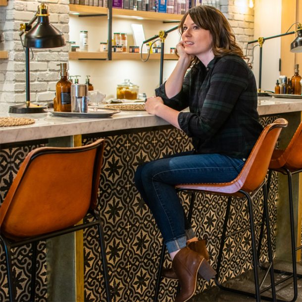 Distilled Beauty Bar & Social House, Calgary, Canada Styled to Sparkle