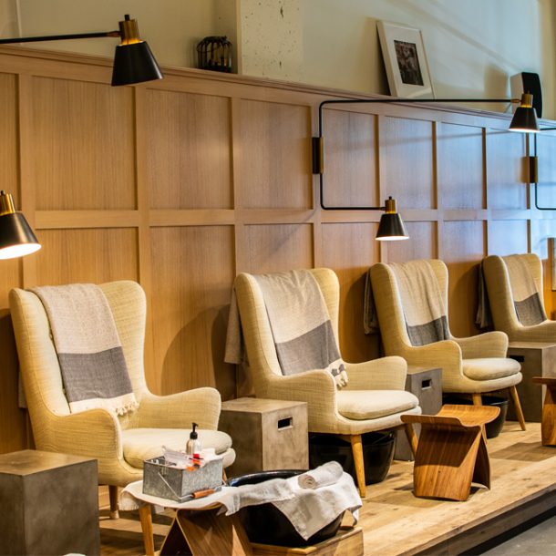 Distilled Beauty Bar & Social House, Calgary, Canada Styled to Sparkle