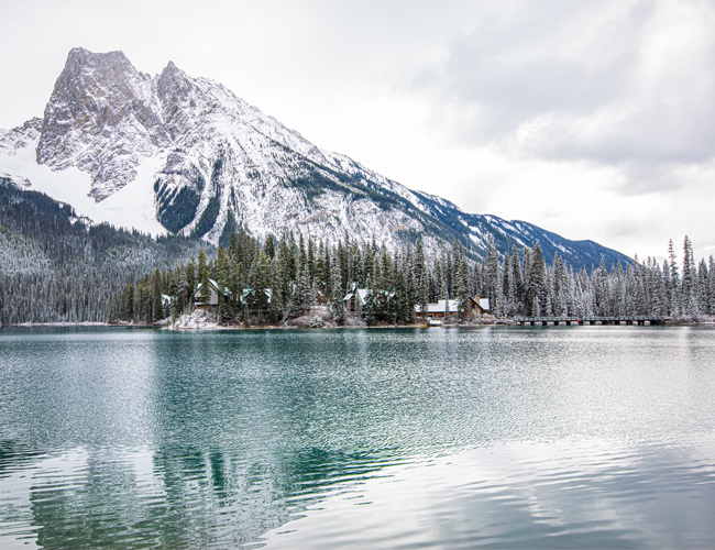 mountain getaway, canadian girl, canadian editorial, being canadian, what does it mean to be canadian, emerald lake, emerald lake lodge, canadian rockies, emerald lake winter, emerald lake in the winter, yoho national park