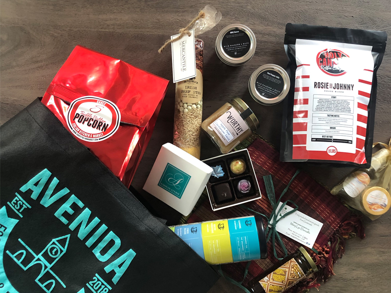 shop local yyc, holiday gifts from Calgary, shop local Calgary, shop local holiday gift ideas, local Calgary gift ideas, Avenida food hall, edible Calgary gifts