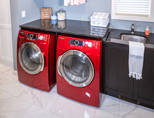 laundry room renovation, laundry room cabinetry, ikea cabinetry, walk through laundry room, laundry sink, custom laundry cabinetry, organized laundry room, laundry room renovation, how to renovate your laundry room, modern farmhouse laundry room, laundry room storage