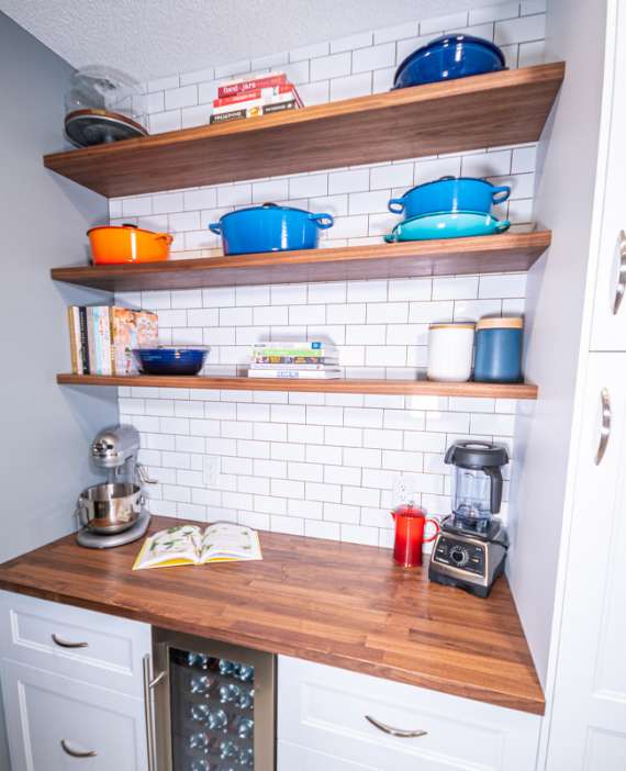 A Custom Butler's Pantry My Pantry Renovation Reveal! Styled to Sparkle