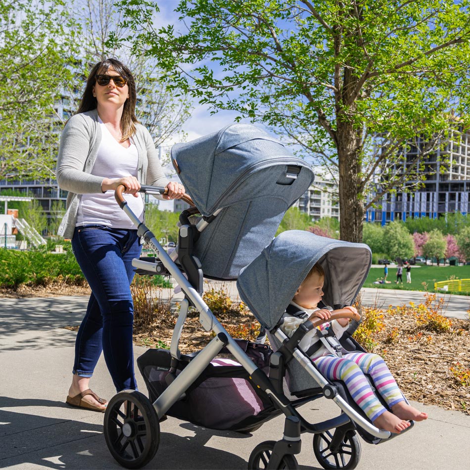 Double stroller hotsell for two toddlers