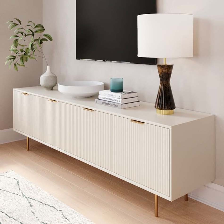 Contemporary console deals cabinet