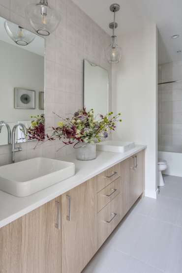 Bathroom Storage Inspiration: 6 Stunning White Oak Vanities - Styled to Sparkle