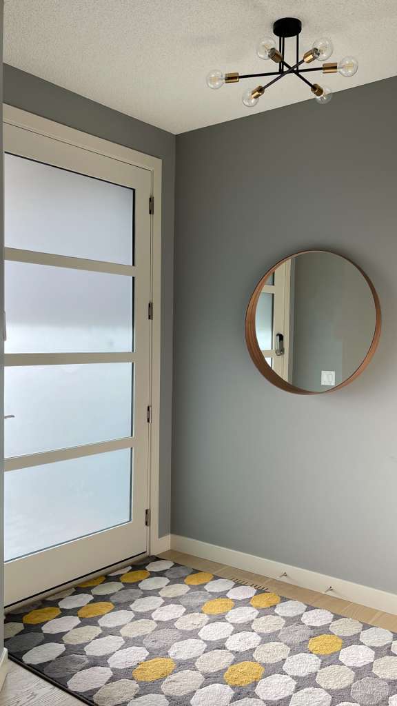 Mid century modern style, mid century modern home, foyer style, interior design inspiration, interior design ideas, front door ideas, front door inspo, mid century design inspo, modern design ideas, inexpensive mid century modern, mcm home, mcm inspo, mcm design ideas, mid century door styles, mid century entrance, simple mid-century modern design ideas